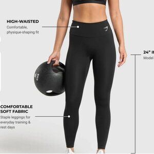 Black Gymshark Leggings S